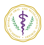 American board of oral and maxillofacial surgery logo