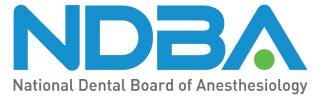 National dental board of anesthesiology logo